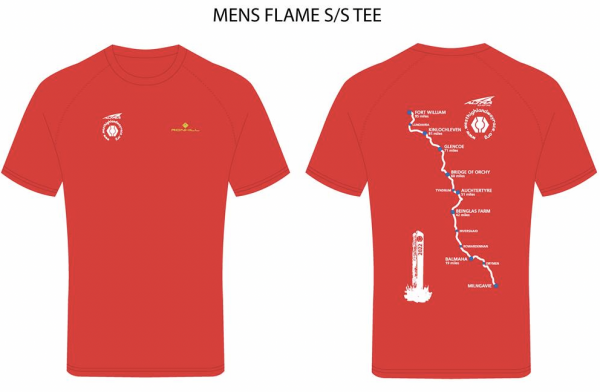 MEN’S 2022  West Highland Way Tee (Flame) (Copy)