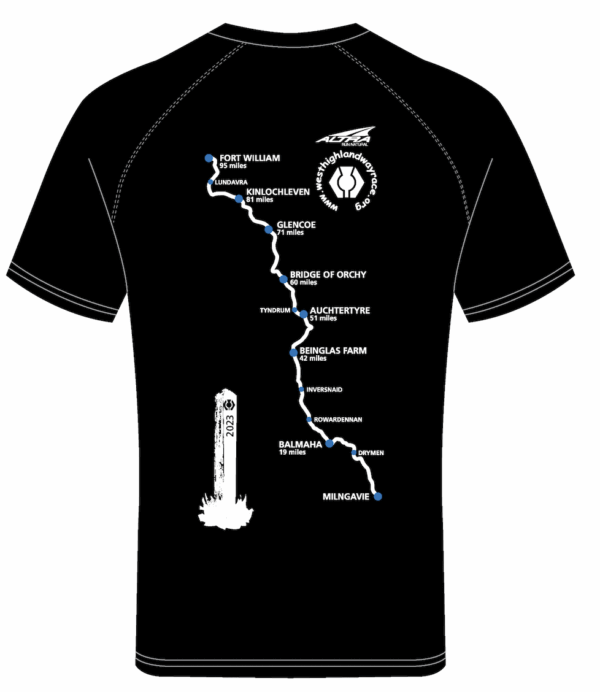 2023 MENS Black Tee shirt.