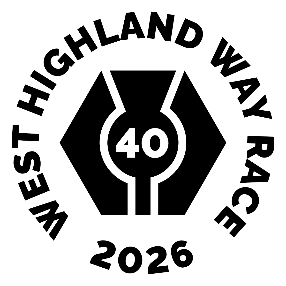 40th West Highland Way Race sticker